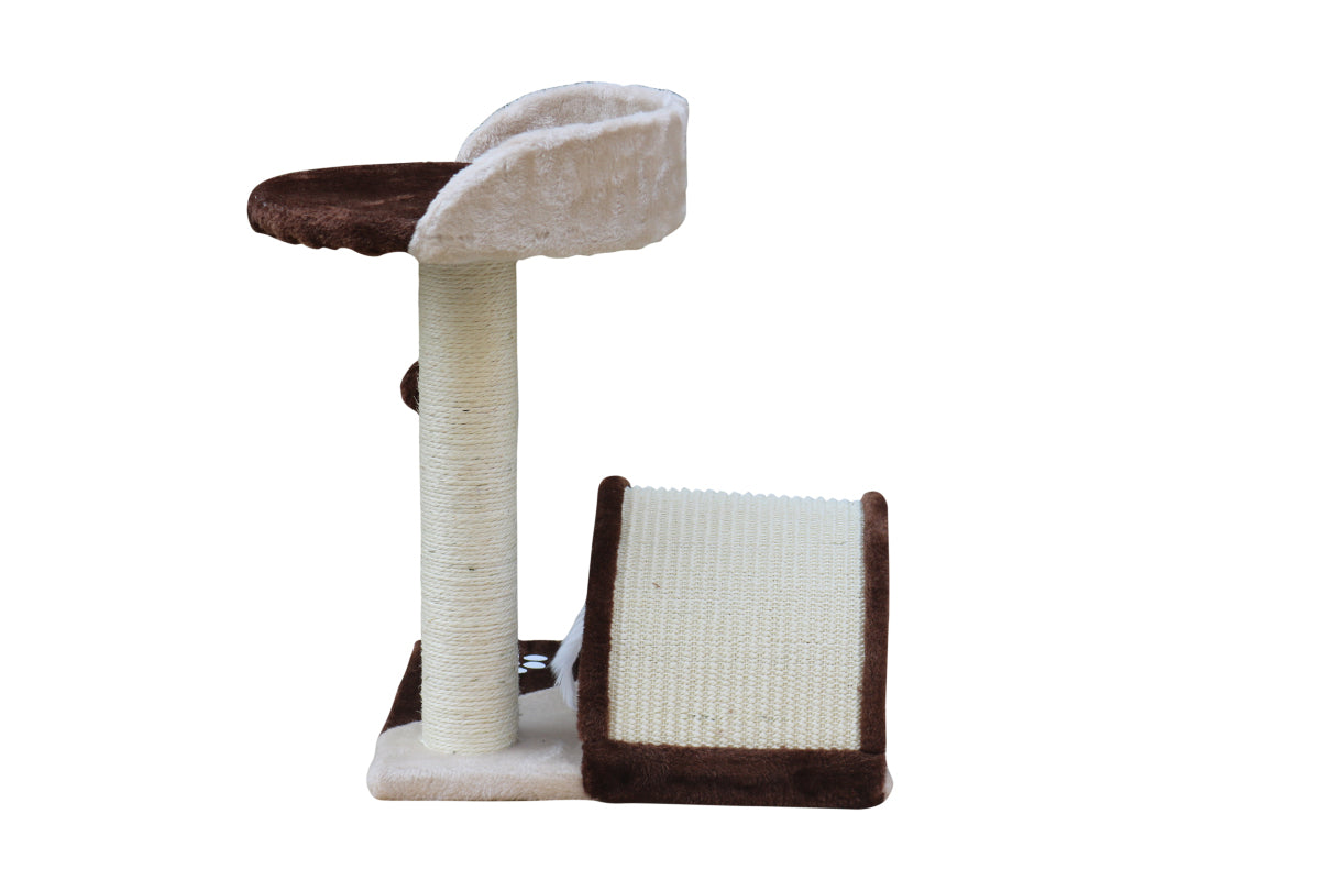 YES4PETS 50 cm Cat Scratching Post Tree Scratching Pole Climbing Post-Brown V278-CT50