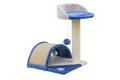YES4PETS 50 cm Cat Scratching Post Tree Scratching Pole Climbing Post-Blue V278-CT50-BLUE