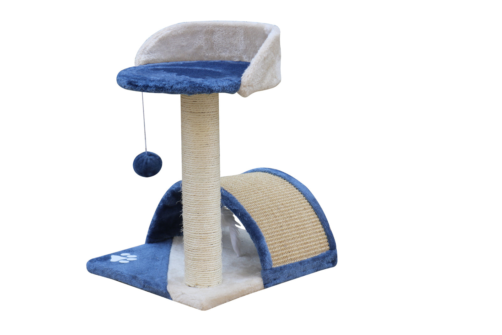 YES4PETS 50 cm Cat Scratching Post Tree Scratching Pole Climbing Post-Blue V278-CT50-BLUE