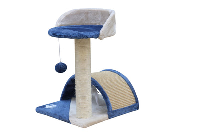 YES4PETS 50 cm Cat Scratching Post Tree Scratching Pole Climbing Post-Blue V278-CT50-BLUE
