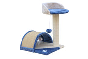 YES4PETS 50 cm Cat Scratching Post Tree Scratching Pole Climbing Post-Blue V278-CT50-BLUE
