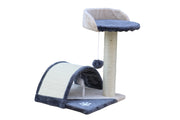 YES4PETS 50 cm Cat Scratching Post Tree Scratching Pole Climbing Post-Grey V278-CT50-GREY