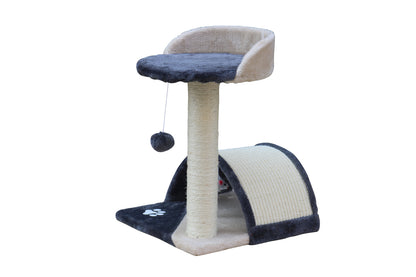 YES4PETS 50 cm Cat Scratching Post Tree Scratching Pole Climbing Post-Grey V278-CT50-GREY