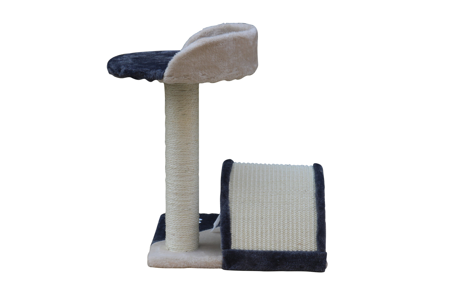 YES4PETS 50 cm Cat Scratching Post Tree Scratching Pole Climbing Post-Grey V278-CT50-GREY