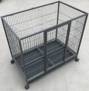 YES4PETS Medium Pet Dog Cat Bird Parrot Cage Metal Rabbit Crate Carrier Kennel Wheel & Tray V278-D1014