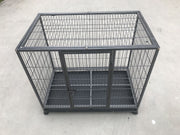 YES4PETS Medium Pet Dog Cat Bird Parrot Cage Metal Rabbit Crate Carrier Kennel Wheel & Tray V278-D1014