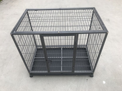 YES4PETS Medium Pet Dog Cat Bird Parrot Cage Metal Rabbit Crate Carrier Kennel Wheel & Tray V278-D1014