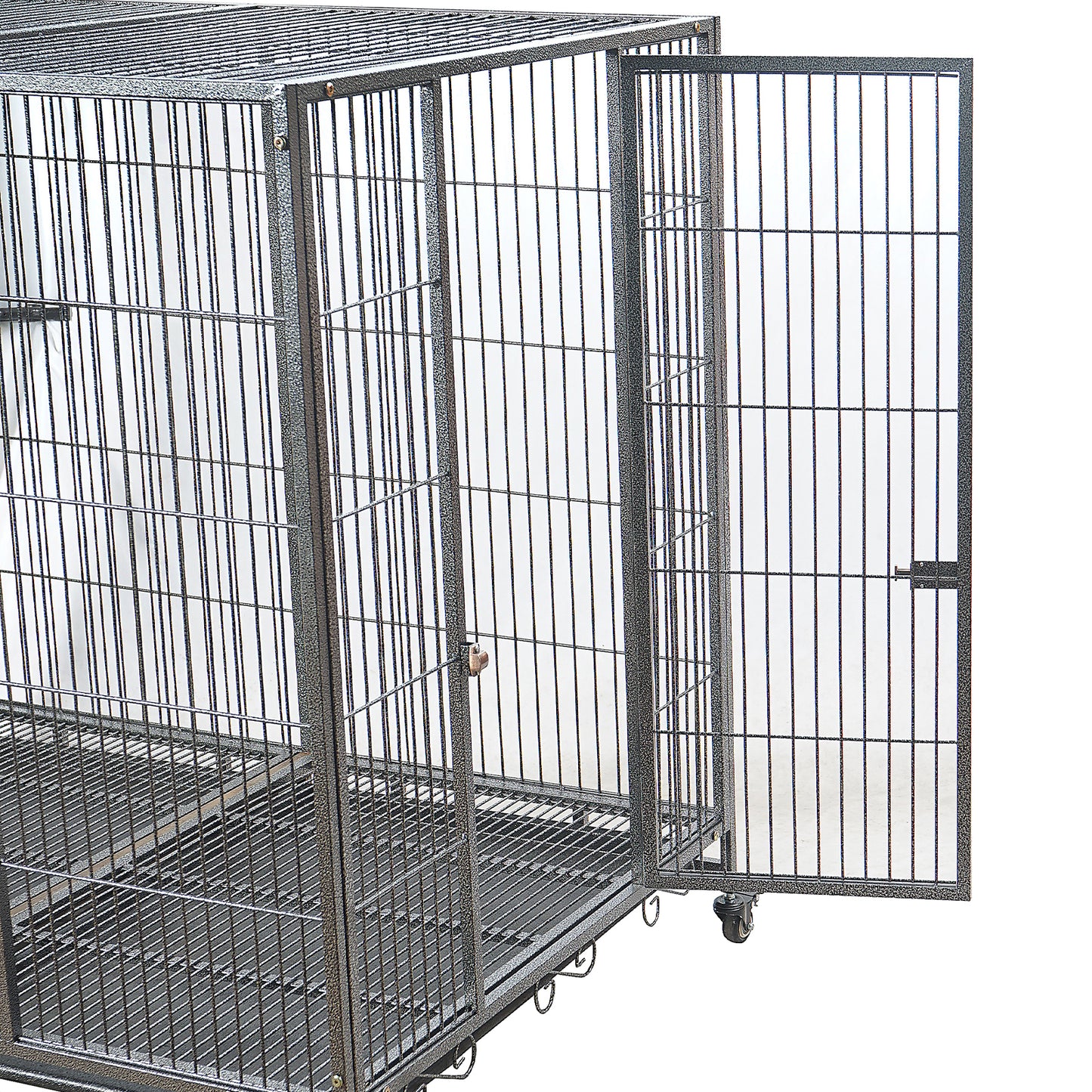 YES4PETS XXL Pet Dog Cat Cage Metal Crate Kennel Portable Puppy Cat Rabbit House V278-D1030