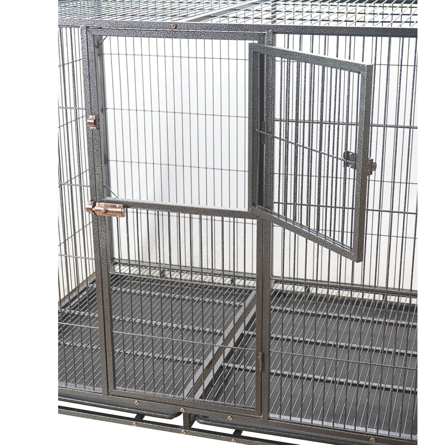 YES4PETS XXL Pet Dog Cat Cage Metal Crate Kennel Portable Puppy Cat Rabbit House V278-D1030