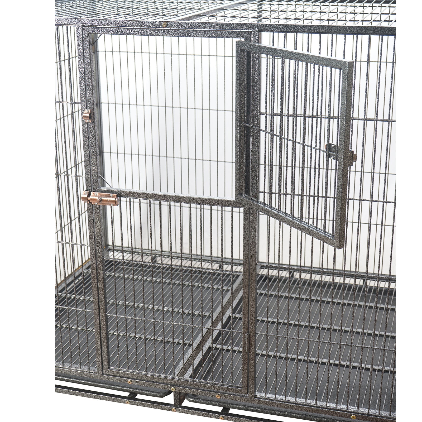YES4PETS XXL Pet Dog Cat Cage Metal Crate Kennel Portable Puppy Cat Rabbit House V278-D1030