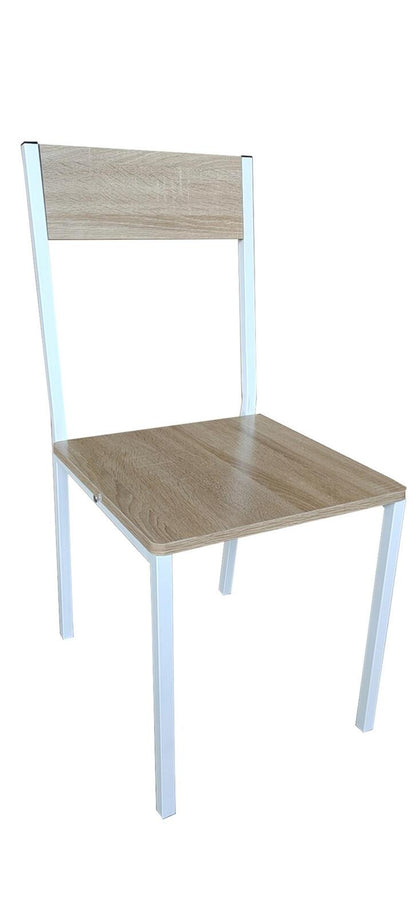 YES4HOMES 5 Piece Kitchen Dining Room Table and Chairs Set Furniture V278-DINING-TABLE-SET-9016-WH