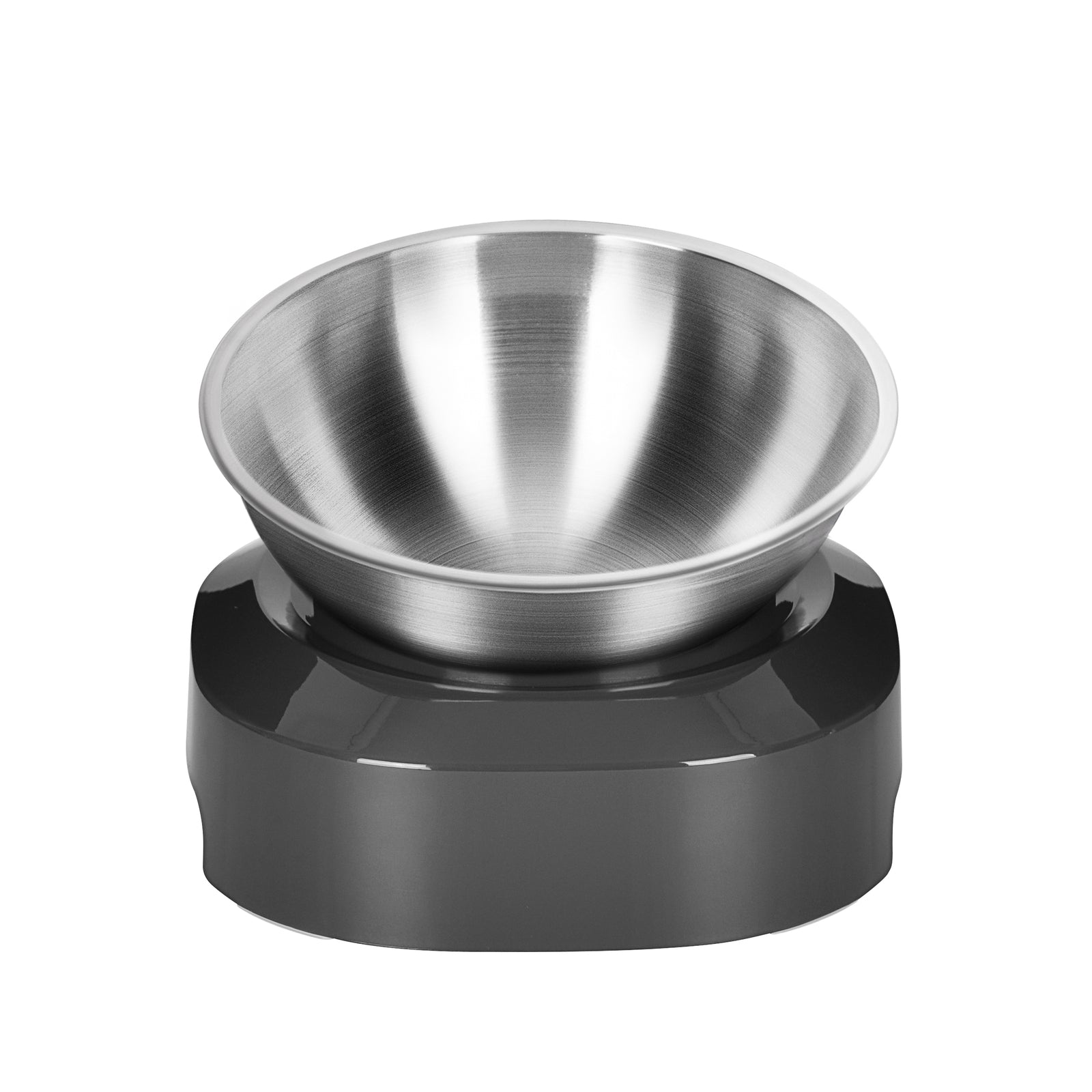 YES4PETS 2 x M Stainless Steel Pet Bowl Water Bowls Portable Anti Slip Skid Feeder Dog Rabbit Cat V278-F01S-PET-BOWL
