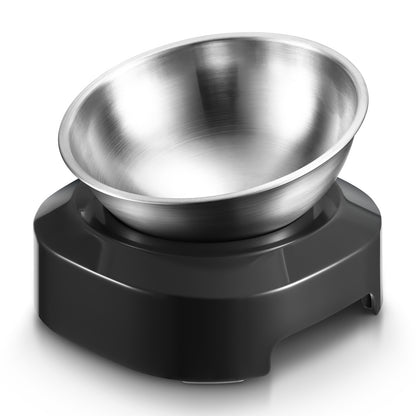 YES4PETS 2 x M Stainless Steel Pet Bowl Water Bowls Portable Anti Slip Skid Feeder Dog Rabbit Cat V278-F01S-PET-BOWL