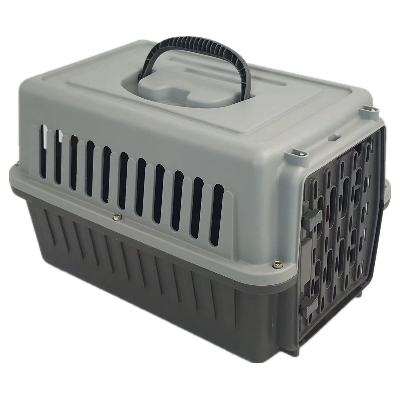 YES4PETS Small Dog Cat Rabbit Crate Pet Guinea Pig Carrier Kitten Rabbit Cage-Grey V278-FC-420-S-CARRIER-GREY