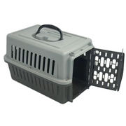 YES4PETS Small Dog Cat Rabbit Crate Pet Guinea Pig Carrier Kitten Rabbit Cage-Grey V278-FC-420-S-CARRIER-GREY