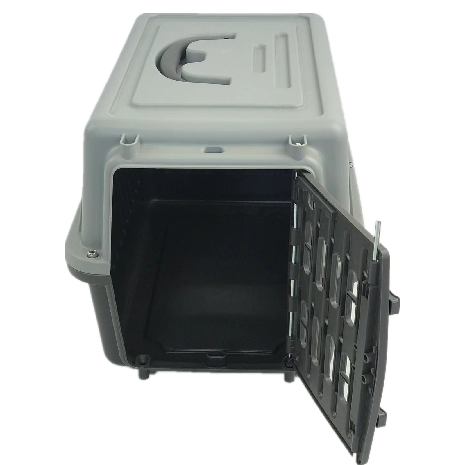 YES4PETS Small Dog Cat Rabbit Crate Pet Guinea Pig Carrier Kitten Rabbit Cage-Grey V278-FC-420-S-CARRIER-GREY