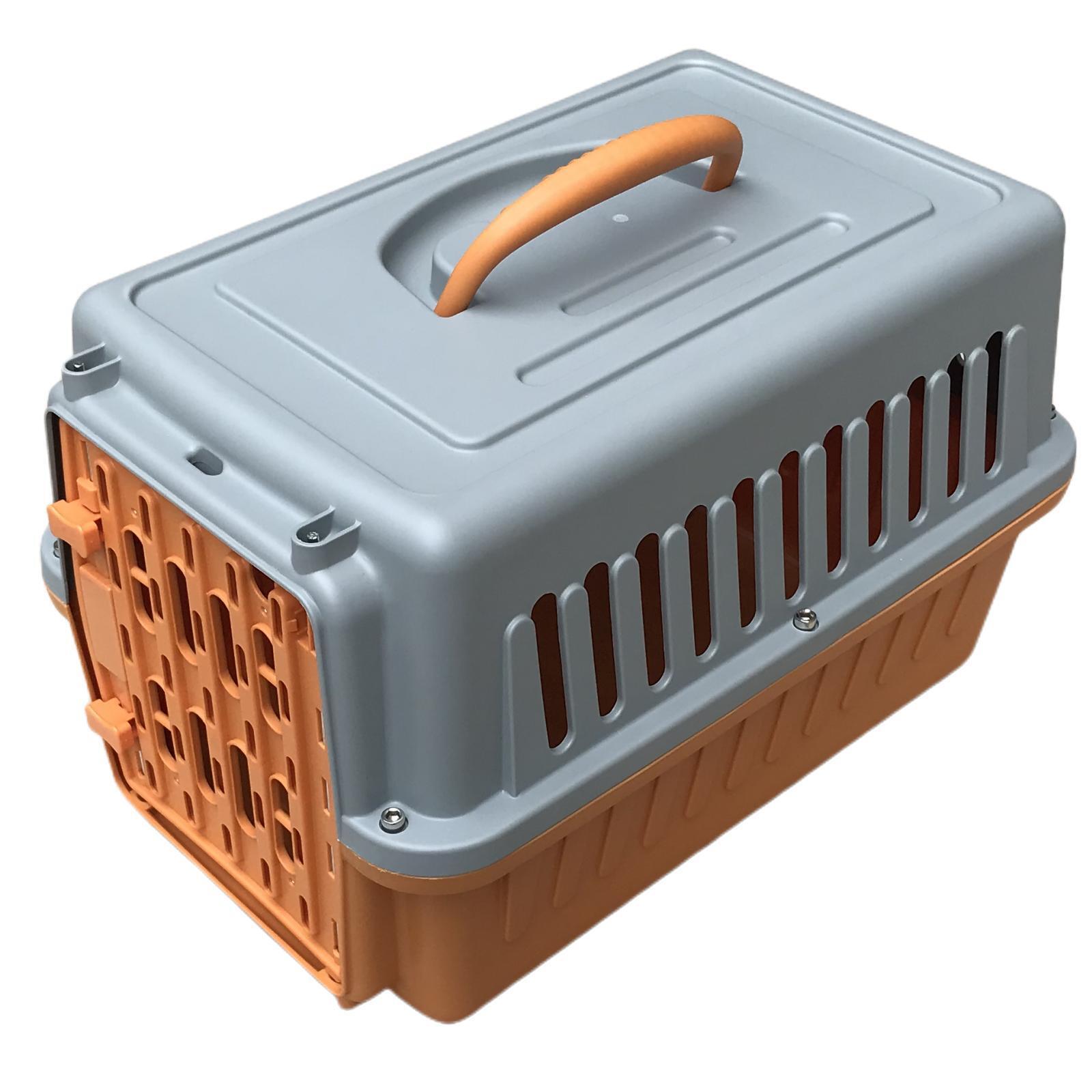 YES4PETS Small Dog Cat Rabbit Crate Pet Guinea Pig Carrier Kitten Cage Orange V278-FC-420-S-CARRIER-ORANGE