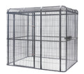 YES4PETS XXXXL Walk-in Bird Cat Dog Chicken Rabbit Cage Pet Parrot Aviary Perch 219x158x203cm With Green Cover V278-GB15786