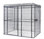 YES4PETS XXXXL Walk-in Bird Cat Dog Chicken Rabbit Cage Pet Parrot Aviary Perch 219x158x203cm With Green Cover V278-GB15786