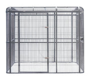 YES4PETS XXXXL Walk-in Bird Cat Dog Chicken Rabbit Cage Pet Parrot Aviary Perch 219x158x203cm With Green Cover V278-GB15786
