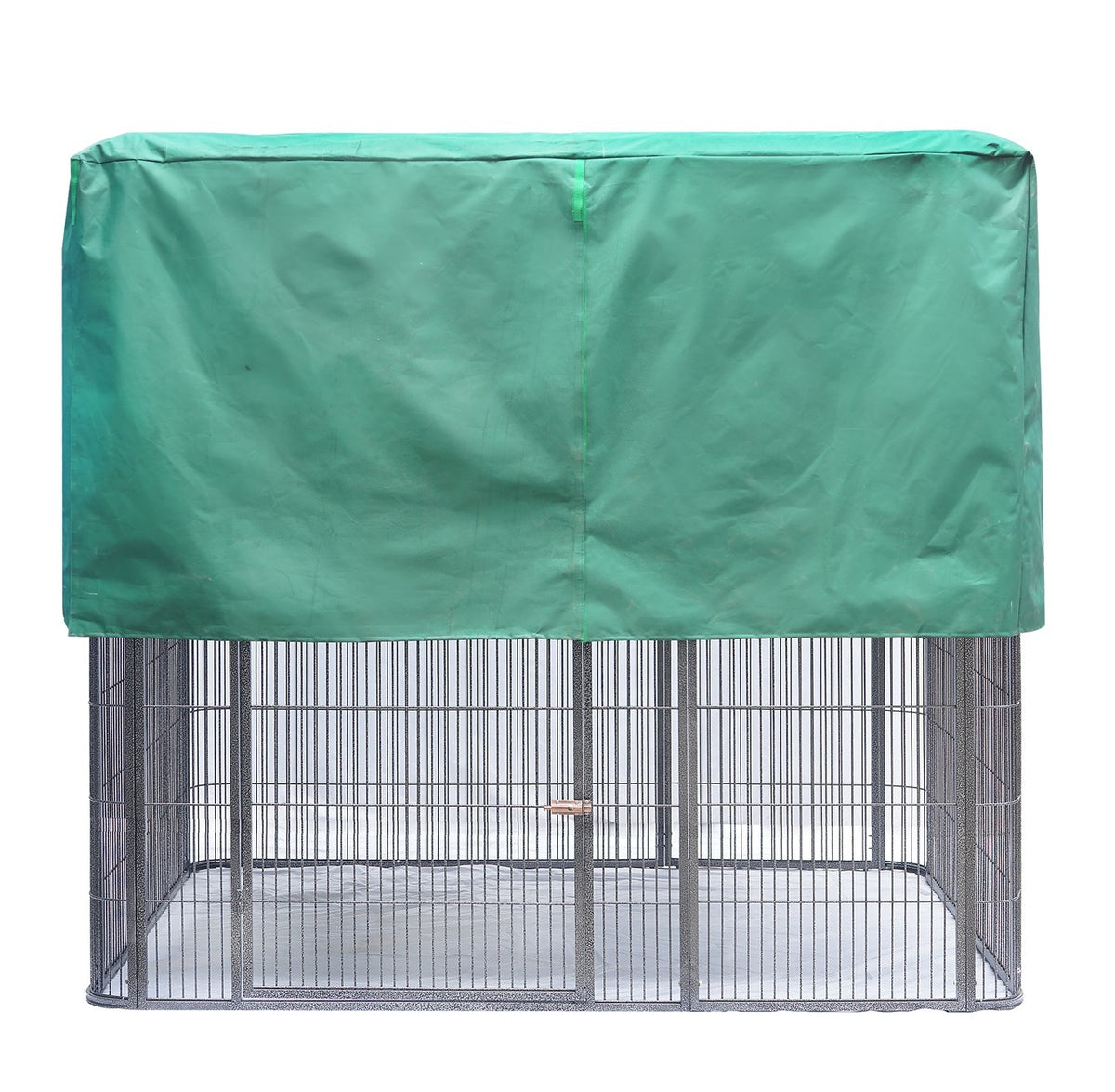 YES4PETS XXXXL Walk-in Bird Cat Dog Chicken Rabbit Cage Pet Parrot Aviary Perch 219x158x203cm With Green Cover V278-GB15786