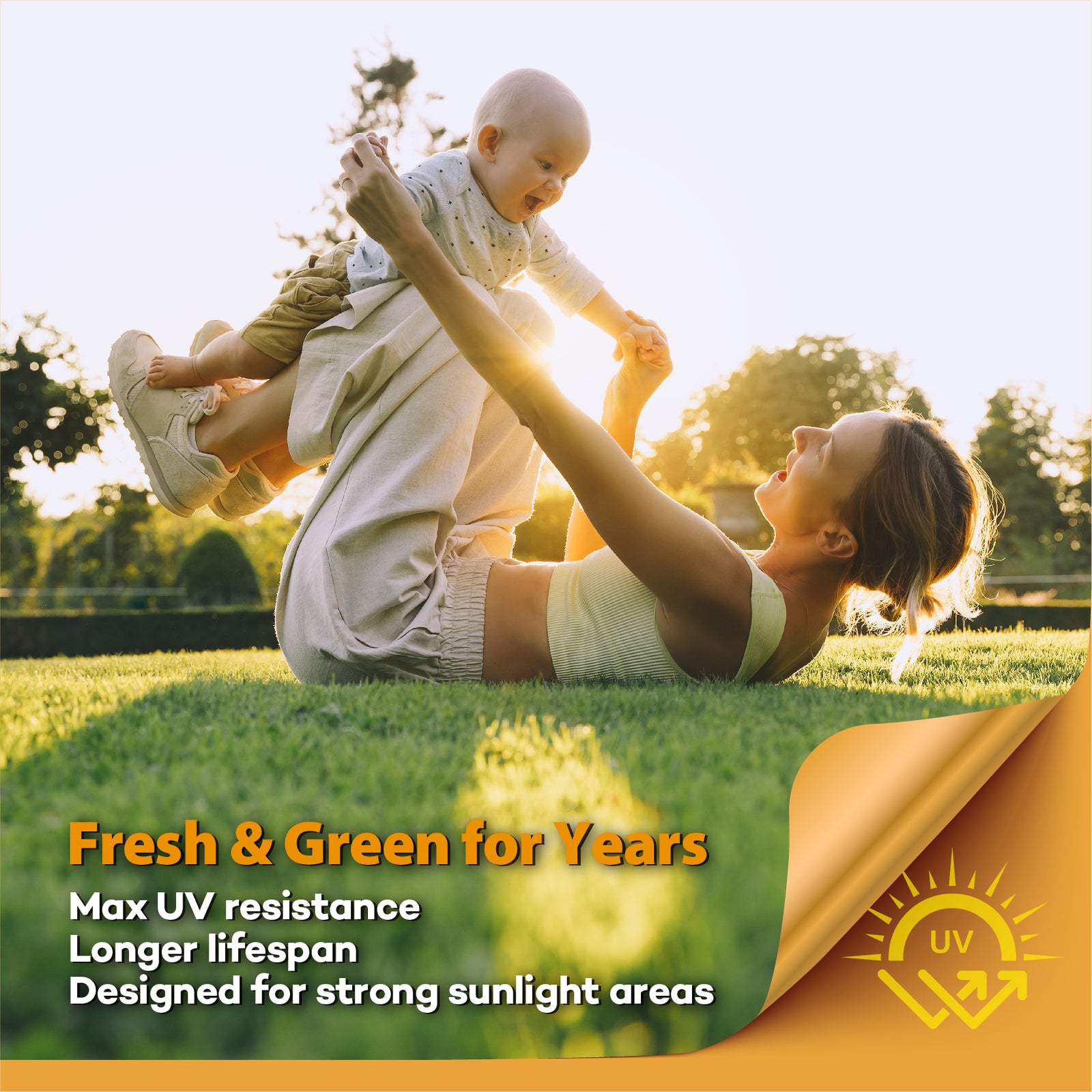YES4HOMES Premium Synthetic Turf 30mm 2mx6m Artificial Grass Fake Turf Plants Plastic Lawn V278-GRASS-30-2X6M-LGAG
