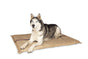 Jumbo Hessian Pet Dog Puppy Bed Mat Pad House Kennel Cushion With Foam 110 x 78 cm V278-HESSIAN-BED-JUMBO