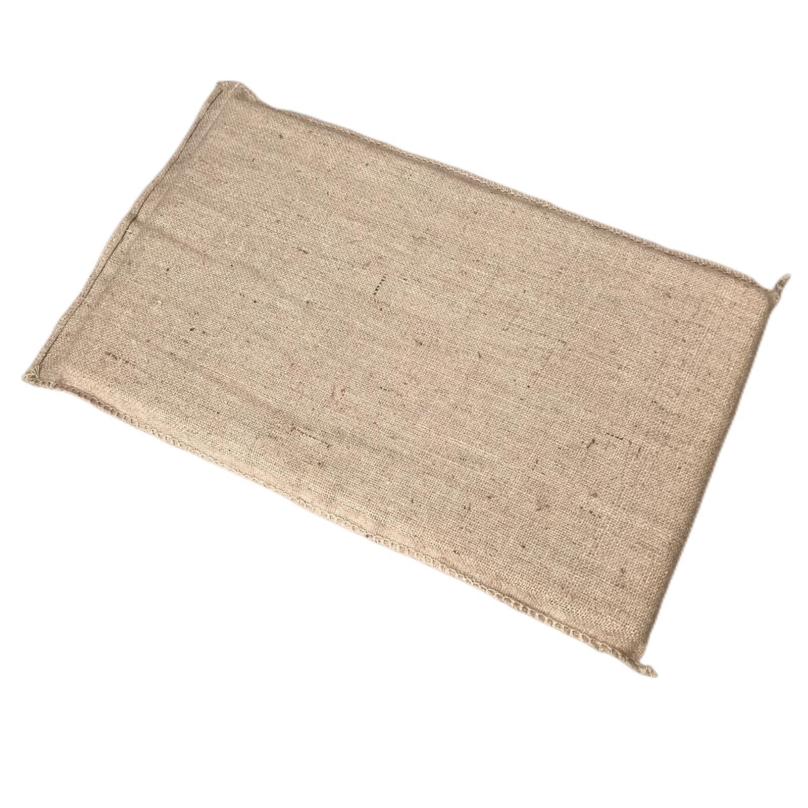Mini Hessian Pet Dog Puppy Bed Mat Pad House Kennel Cushion With Foam 70x54x4 cm V278-HESSIAN-BED-MINI