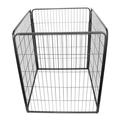 YES4PETS 4 Panels 100 cm Heavy Duty Pet Dog Cat Puppy Rabbit Exercise Playpen Fence Extension V278-HPL100-4-A