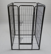YES4PETS 4 Panel 120 cm Heavy Duty Pet Dog Cat Rabbit Playpen Fence V278-HPL120-4-B-DOOR