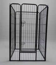 YES4PETS 4 Panel 120 cm Heavy Duty Pet Dog Cat Rabbit Playpen Fence V278-HPL120-4-B-DOOR