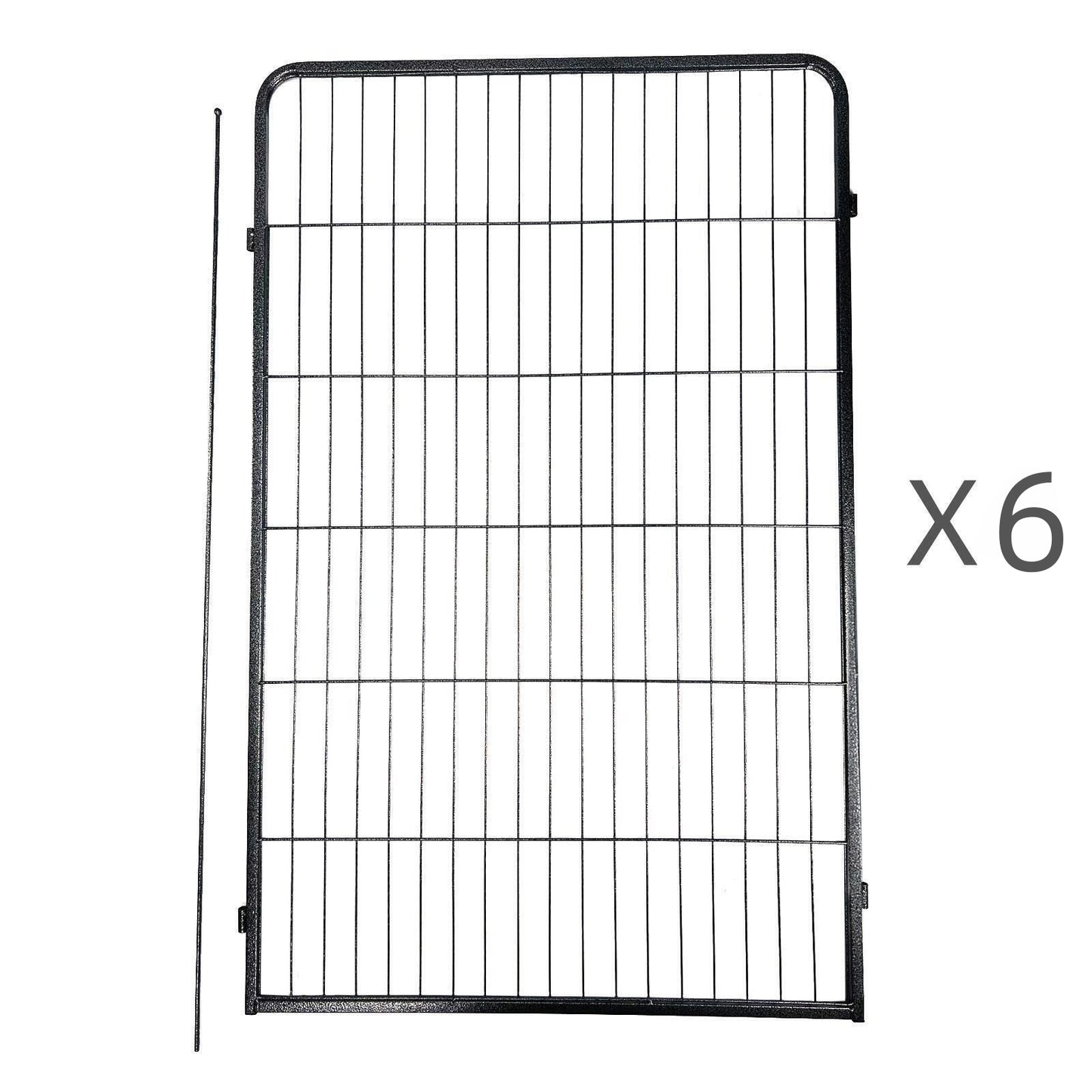 YES4PETS 6 Panel 120 cm Heavy Duty Pet Dog Cat Rabbit Playpen Fence V278-HPL120-6-A