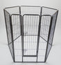 YES4PETS 6 Panel 120 cm Heavy Duty Pet Dog Cat Rabbit Playpen Fence V278-HPL120-6-B-DOOR