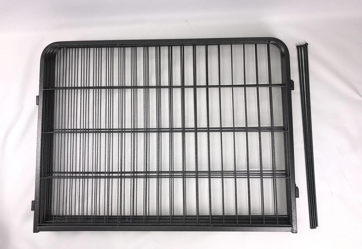 YES4PETS 4 Panels 60 cm Heavy Duty Pet Dog Puppy Cat Rabbit Exercise Playpen Fence Extension V278-HPL60-4-A