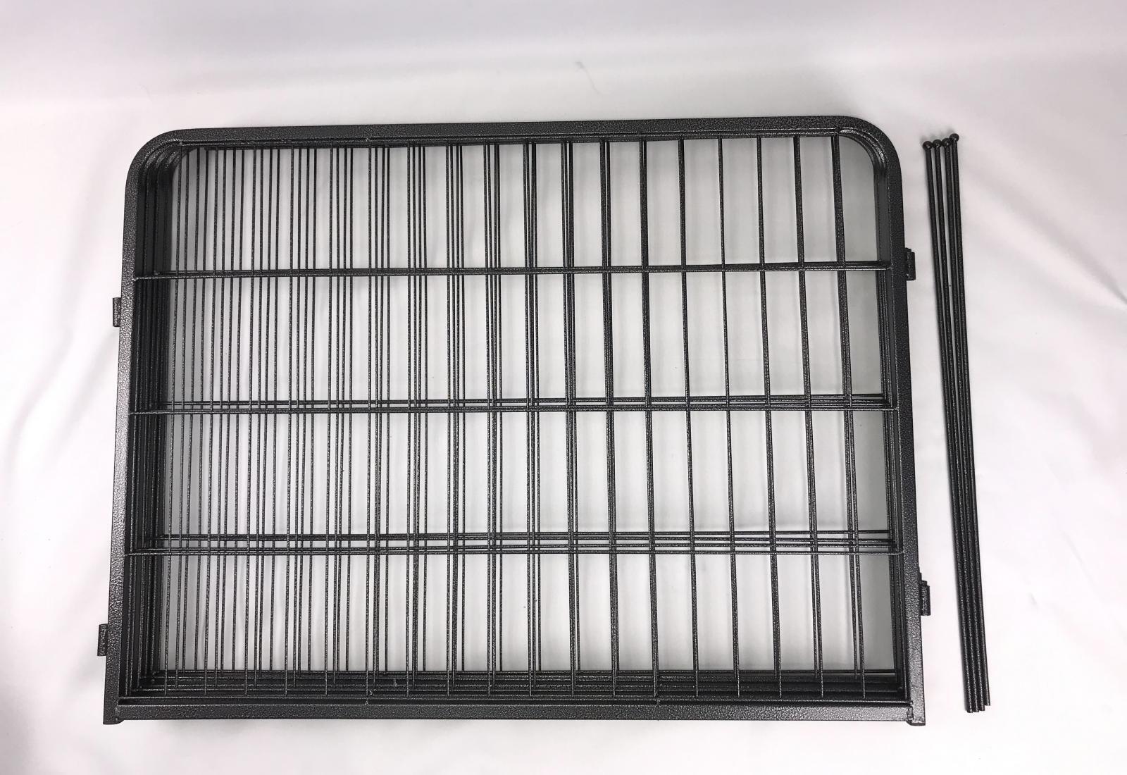 YES4PETS 4 Panels 60 cm Heavy Duty Pet Dog Puppy Cat Rabbit Exercise Playpen Fence Extension V278-HPL60-4-A