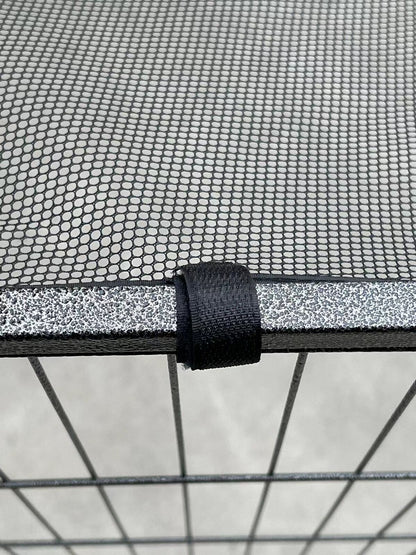 YES4PETS 80 cm Heavy Duty Pet Dog Puppy Cat Rabbit Exercise Playpen Fence With Cover V278-HPL80-8-BK-COVER
