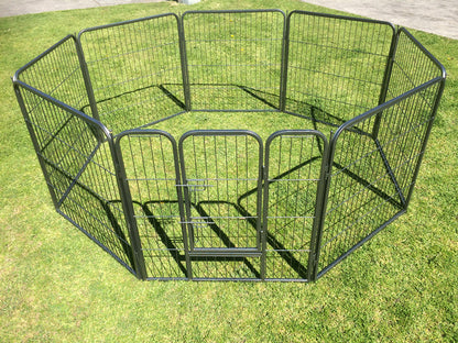 YES4PETS 80 cm Heavy Duty Pet Dog Cat Puppy Rabbit Exercise Playpen Fence V278-HPL81
