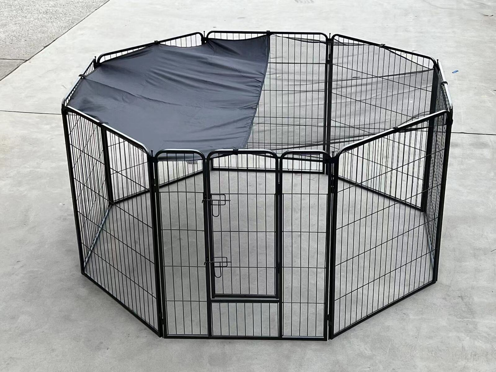YES4PETS 8-Panel Pet Dog Puppy Exercise Pen Enclosure Playpen Cover V278-L-BK-PLAYPENCOVER-8