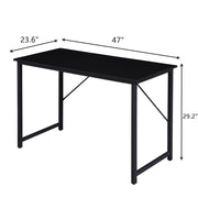 YES4HOMES Computer Desk, Sturdy Home Office Desk for Laptop, Modern Simple Style Writing Table, Multipurpose V278-M7910B-OFFICE-DESK