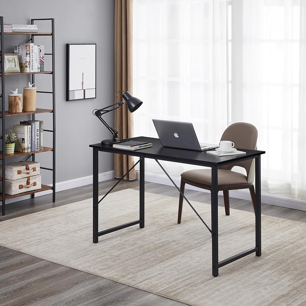 YES4HOMES Computer Desk, Sturdy Home Office Desk for Laptop, Modern Simple Style Writing Table, Multipurpose V278-M7910B-OFFICE-DESK