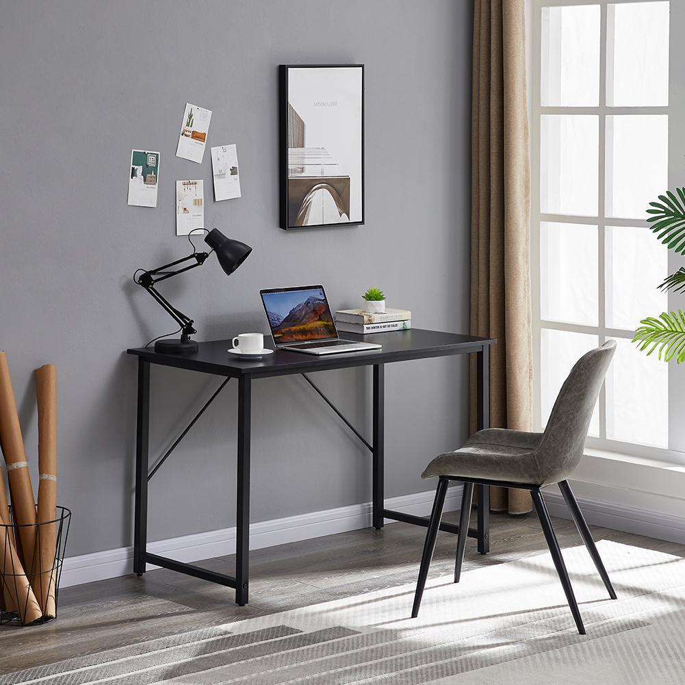 YES4HOMES Computer Desk, Sturdy Home Office Desk for Laptop, Modern Simple Style Writing Table, Multipurpose V278-M7910B-OFFICE-DESK