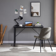 YES4HOMES Computer Desk, Sturdy Home Office Desk for Laptop, Modern Simple Style Writing Table, Multipurpose V278-M7910B-OFFICE-DESK