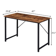 YES4HOMES Computer Desk, Sturdy Home Office Desk for Laptop, Modern Simple Style Writing Table, Multipurpose V278-M7910F-OFFICE-DESK