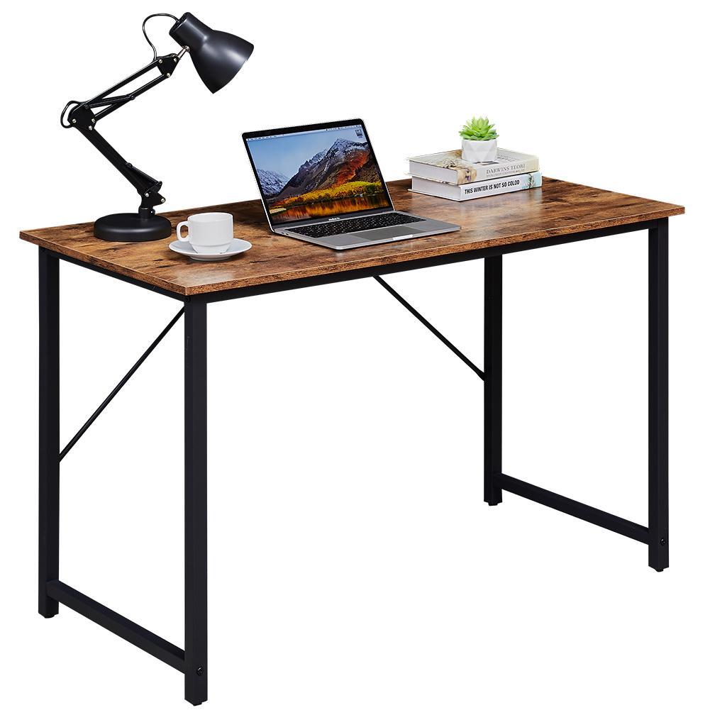 YES4HOMES Computer Desk, Sturdy Home Office Desk for Laptop, Modern Simple Style Writing Table, Multipurpose V278-M7910F-OFFICE-DESK