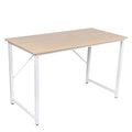 YES4HOMES Computer Desk, Sturdy Home Office Laptop Desk Modern Writing Table, Multipurpose Workstation V278-M7910W-OFFICE-DESK