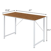 YES4HOMES Computer Desk, Sturdy Home Office Laptop Desk Modern Writing Table, Multipurpose Workstation V278-M7910Y-OFFICE-DESK