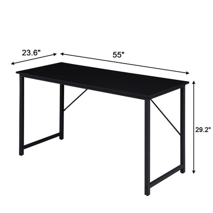YES4HOMES Computer Desk, Sturdy Home Office Gaming Desk for Laptop, Modern Simple Style Writing Table, V278-M7911B-OFFICE-DESK