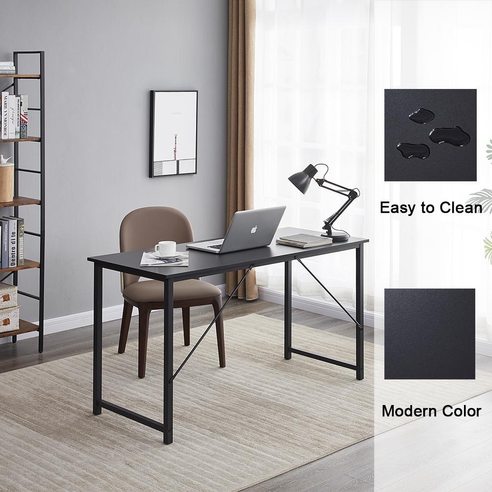 YES4HOMES Computer Desk, Sturdy Home Office Gaming Desk for Laptop, Modern Simple Style Writing Table, V278-M7911B-OFFICE-DESK