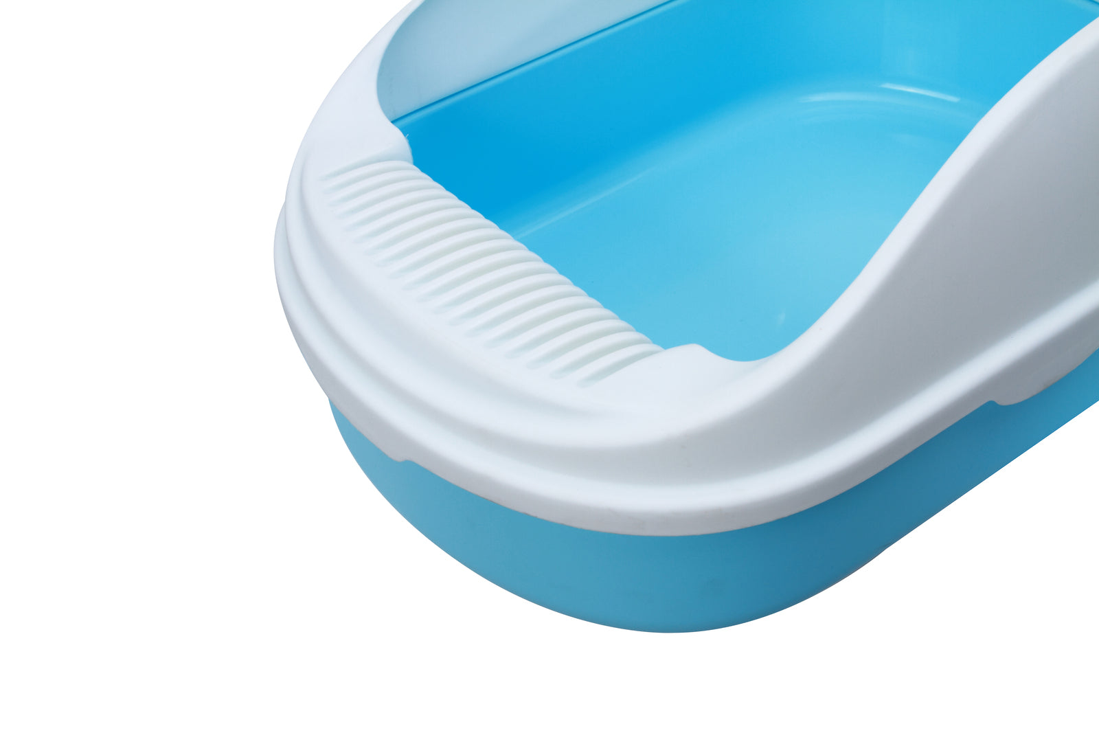 YES4PETS Medium Portable Cat Toilet Litter Box Tray with Scoop Blue V278-MSP-0002-BLUE