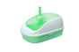 YES4PETS Medium Portable Cat Toilet Litter Box Tray with Scoop Green V278-MSP-0002-GREEN